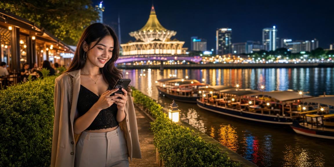 Pengguna Kuching mengakses promosi kasino mudah alih s25fe melalui telefon pintar